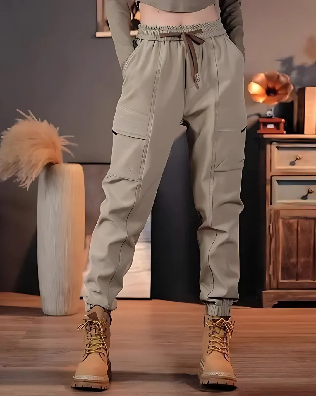 Pantalón Casual Unisex con Múltiples Bolsillos®