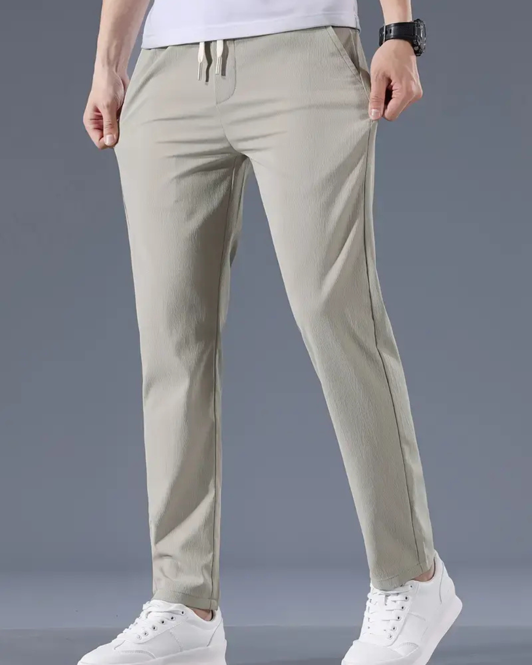 Pantalón Cómodo para Hombre con Tejido Antiarrugas®