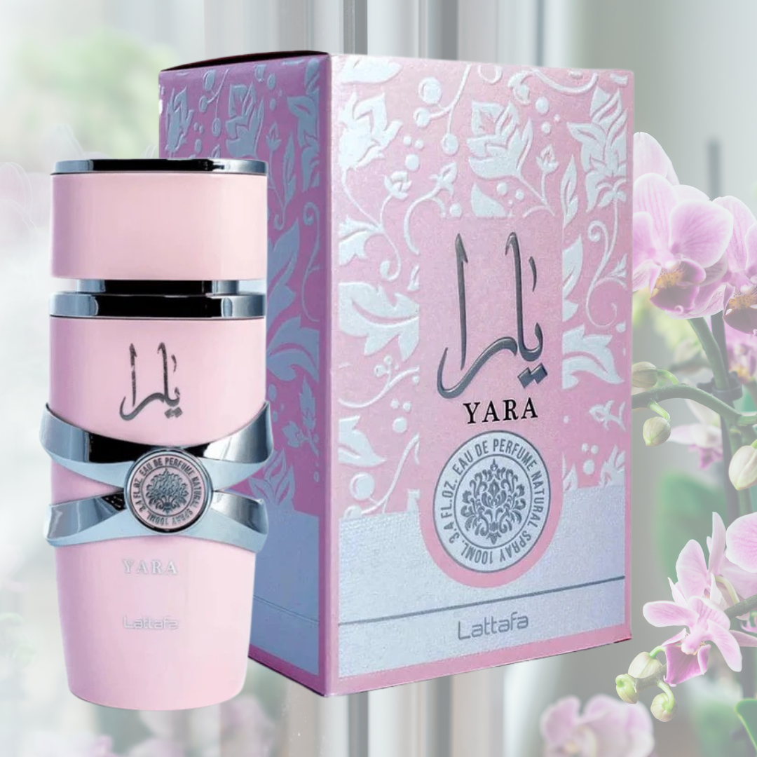 Perfume de Aroma Dulce e Intenso Yara Lattafa Rosa Eau para Mujer 100ml®