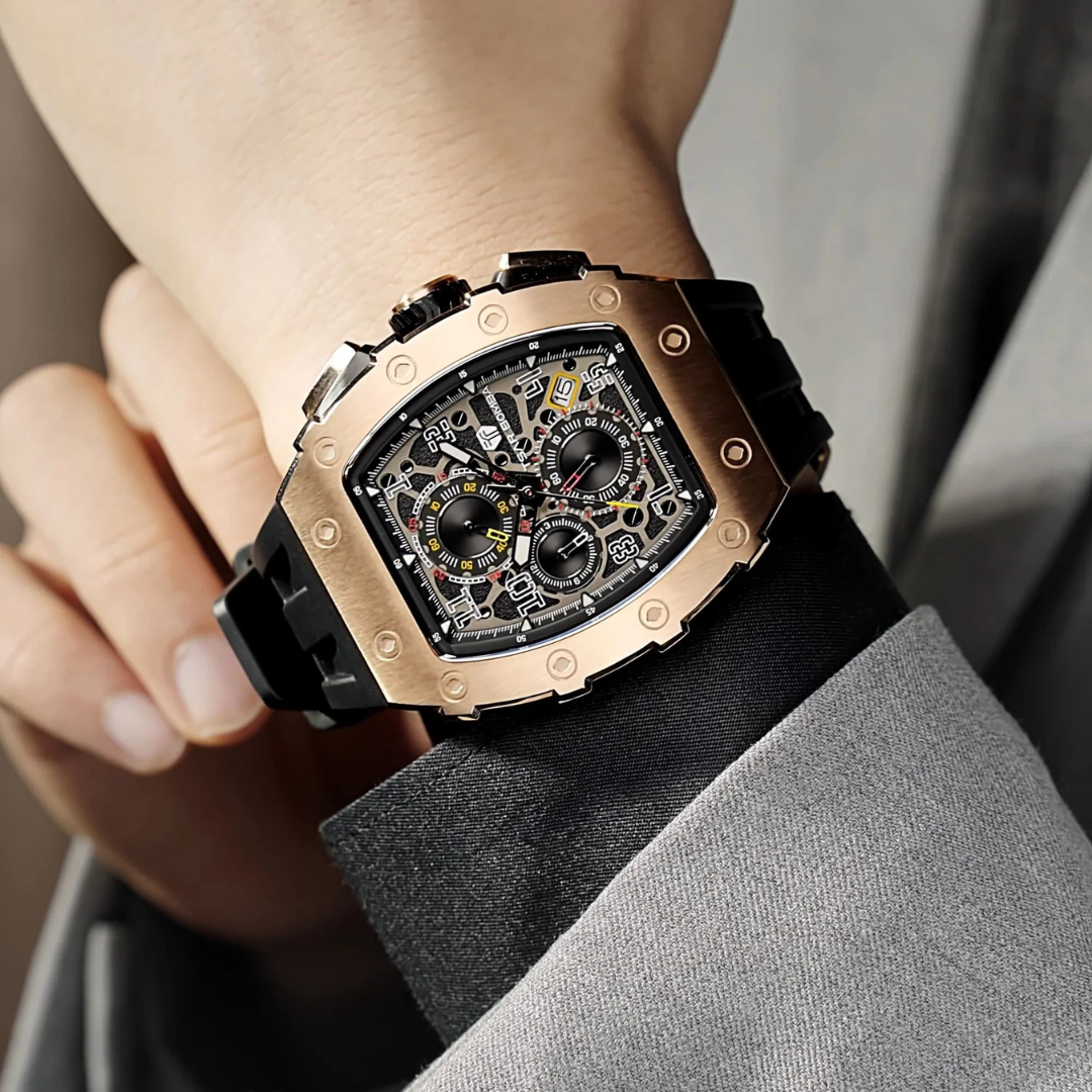 Reloj de cuarzo resistente al agua