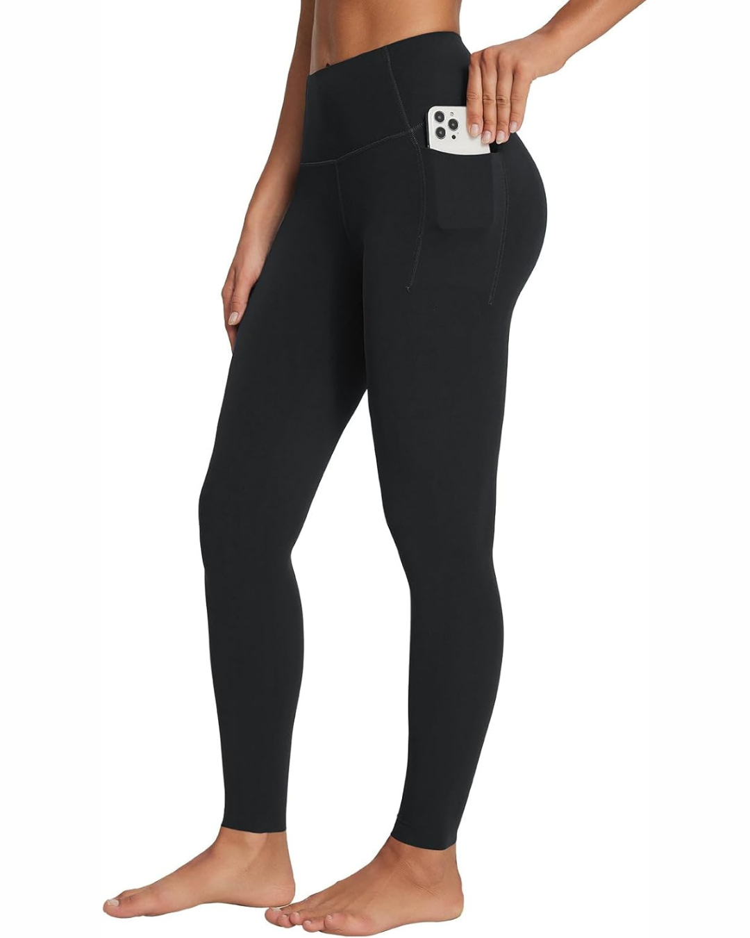 Leggins Levanta Gluteos con Cintura Alta y Bolsillos Laterales