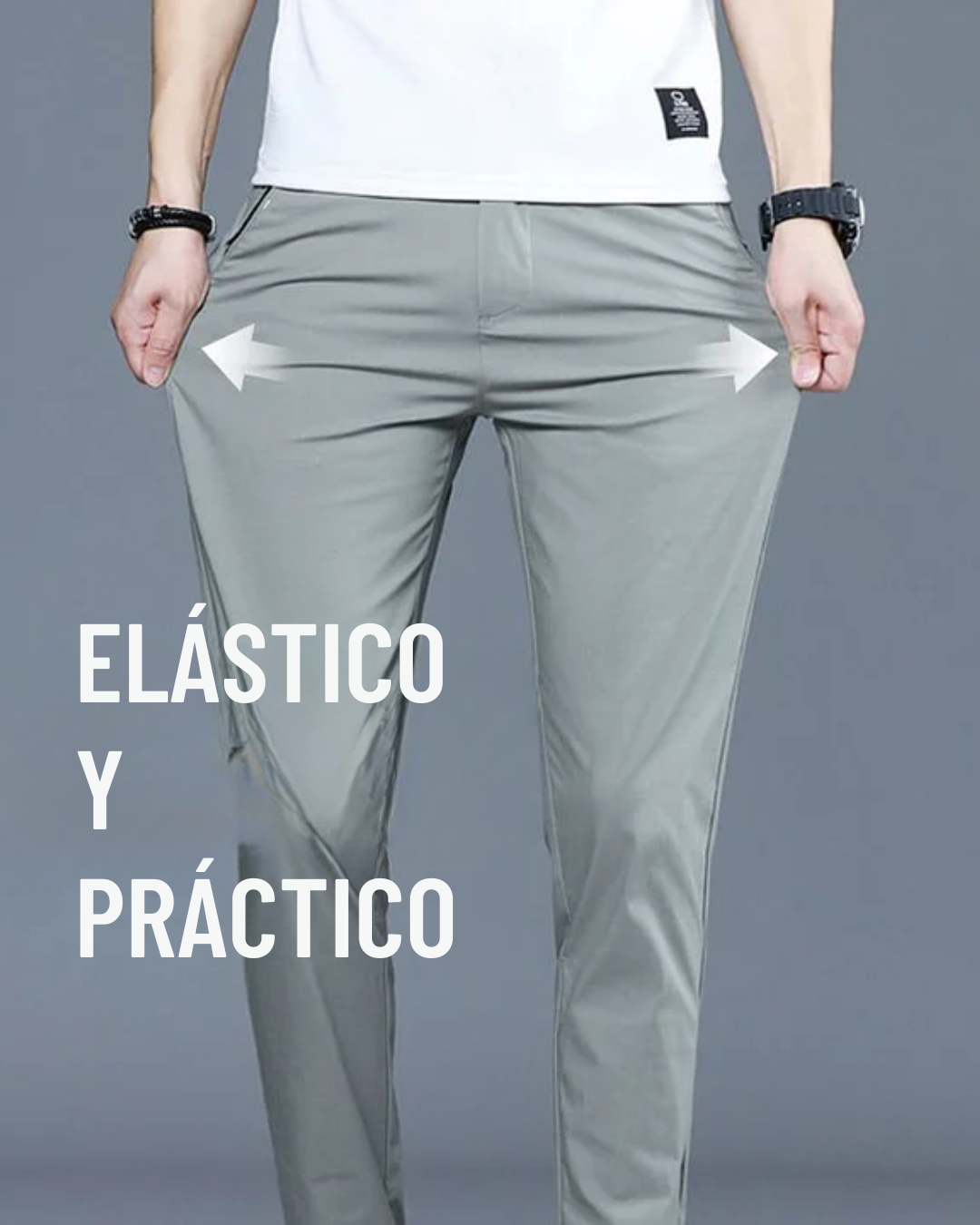 Pantalón Casual de Corte Moderno para Hombre