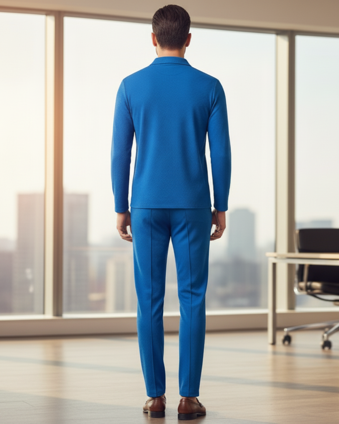 Conjunto de Dos Piezas con Cuello Polo para Hombre