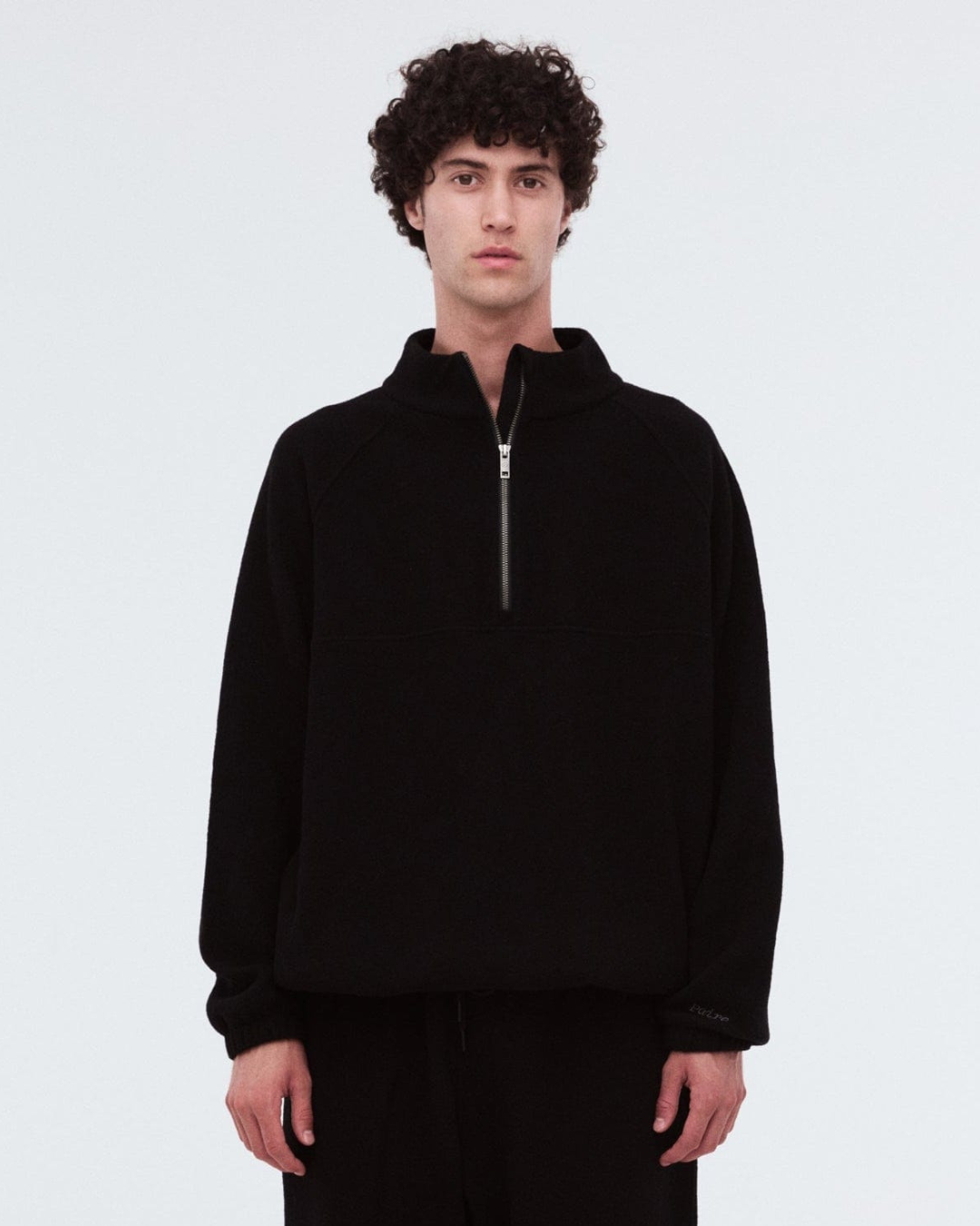 Jersey Unisex con Cuello Largo y Cremallera