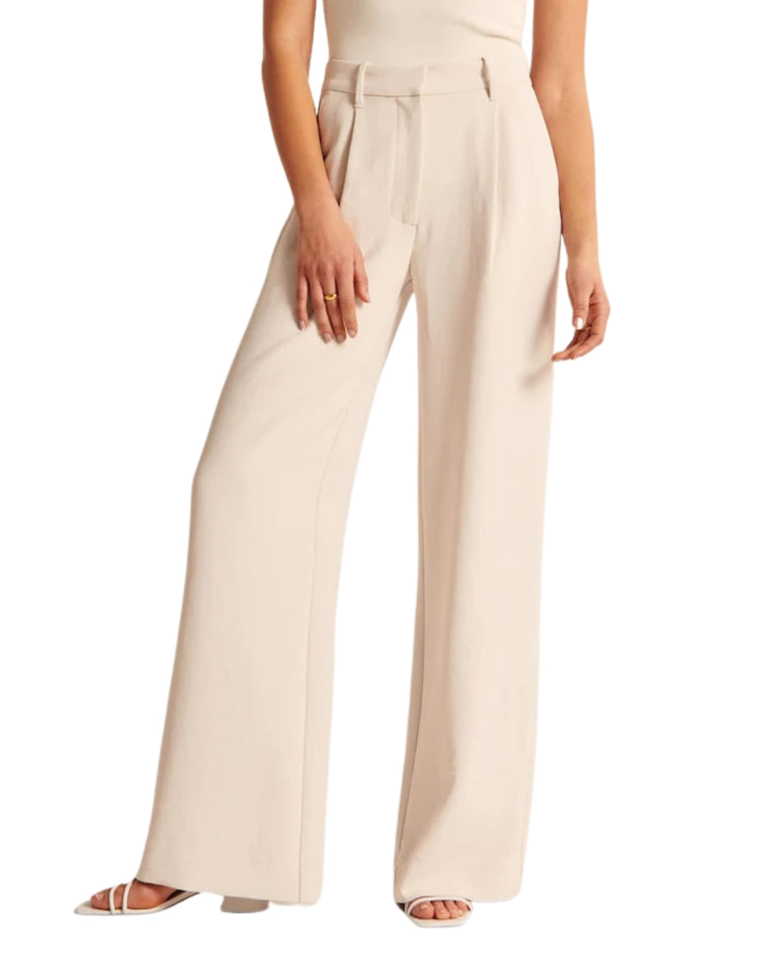 Pantalones Clásicos de Pierna Ancha para Mujer®