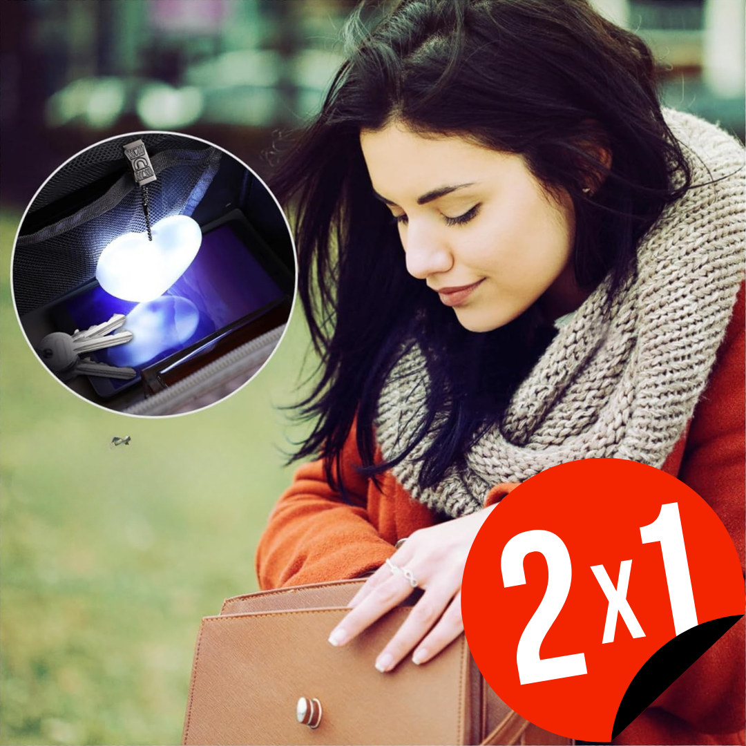 Luz Led Portátil en Forma de Corazón (OFERTA 2X1)