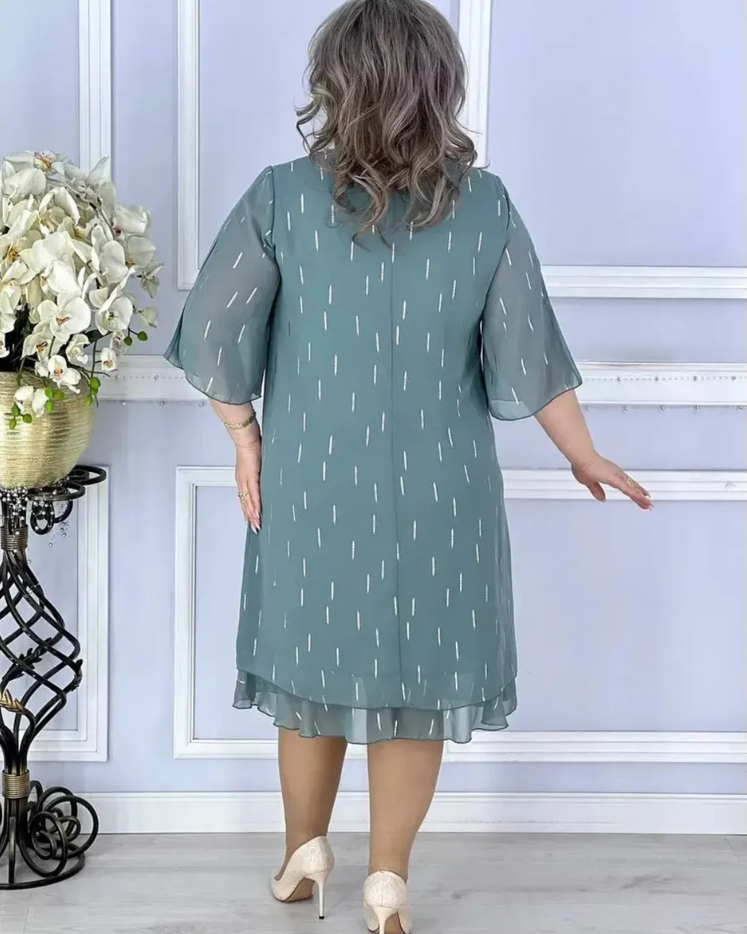 Vestido Suelto corto elegante y a la moda para mujer®