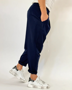 Pantalón casual con bolsillos y cintura de cordón ajustable para Hombre
