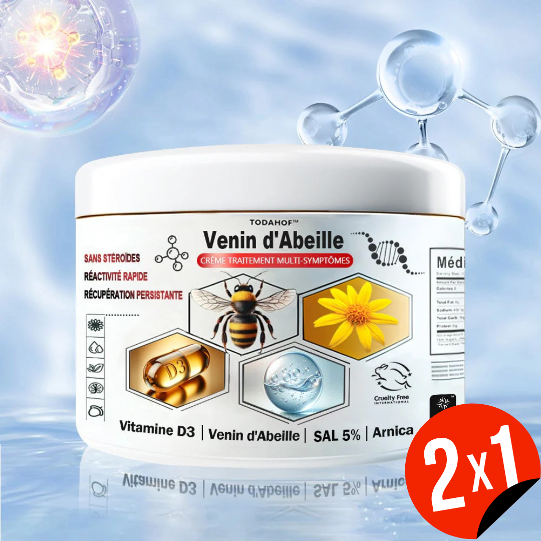 Crema antiinflamatoria multisíntomas con veneno de abeja (OFERTA 2X1)®