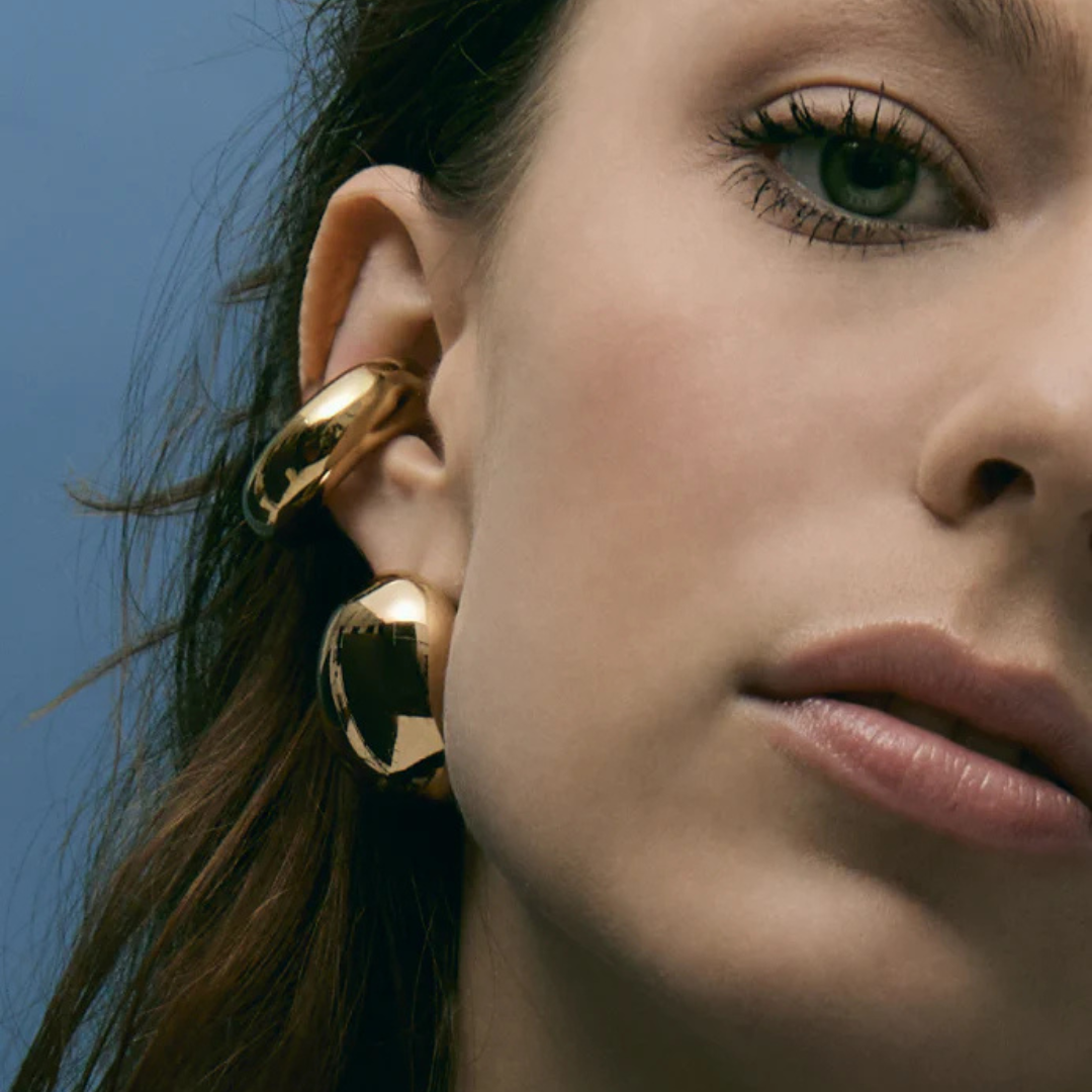 Set de Pendientes en Acero Inoxidable