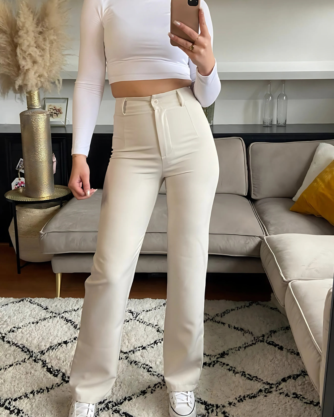 Pantalón Casual Elástico para Mujer