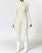 Mono Deportivo de Mujer de Manga Larga con Cremallera®