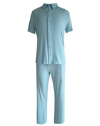 Conjunto informal de camisa de manga corta y pantalones para hombre®