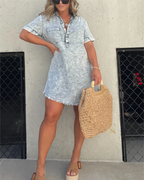 Vestido Camisero Lavado para mujer®