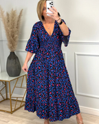 Vestido Estampado Animal Print con Diseño Moderno y Ajuste Perfecto