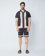 Conjunto de camisa y short para hombre