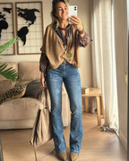 Pantalones ajustados informales para mujer