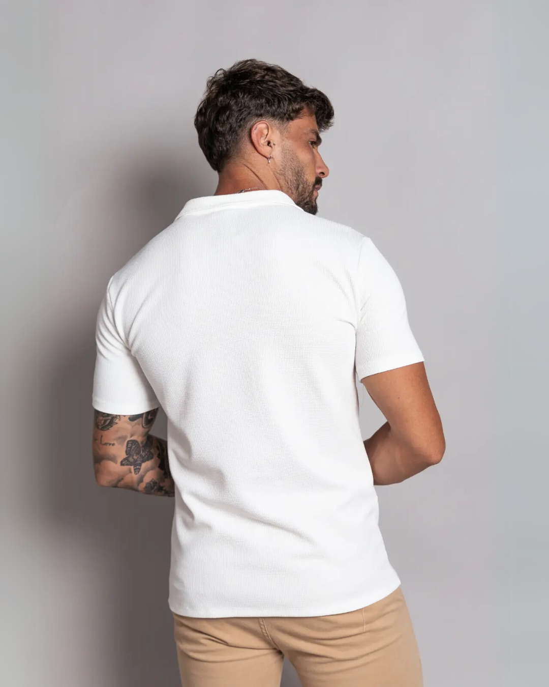 Polo de Hombre Manga Corta  Resistente y Funcional