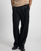Pantalón Urbano Tipo Drill Ancho para Hombre