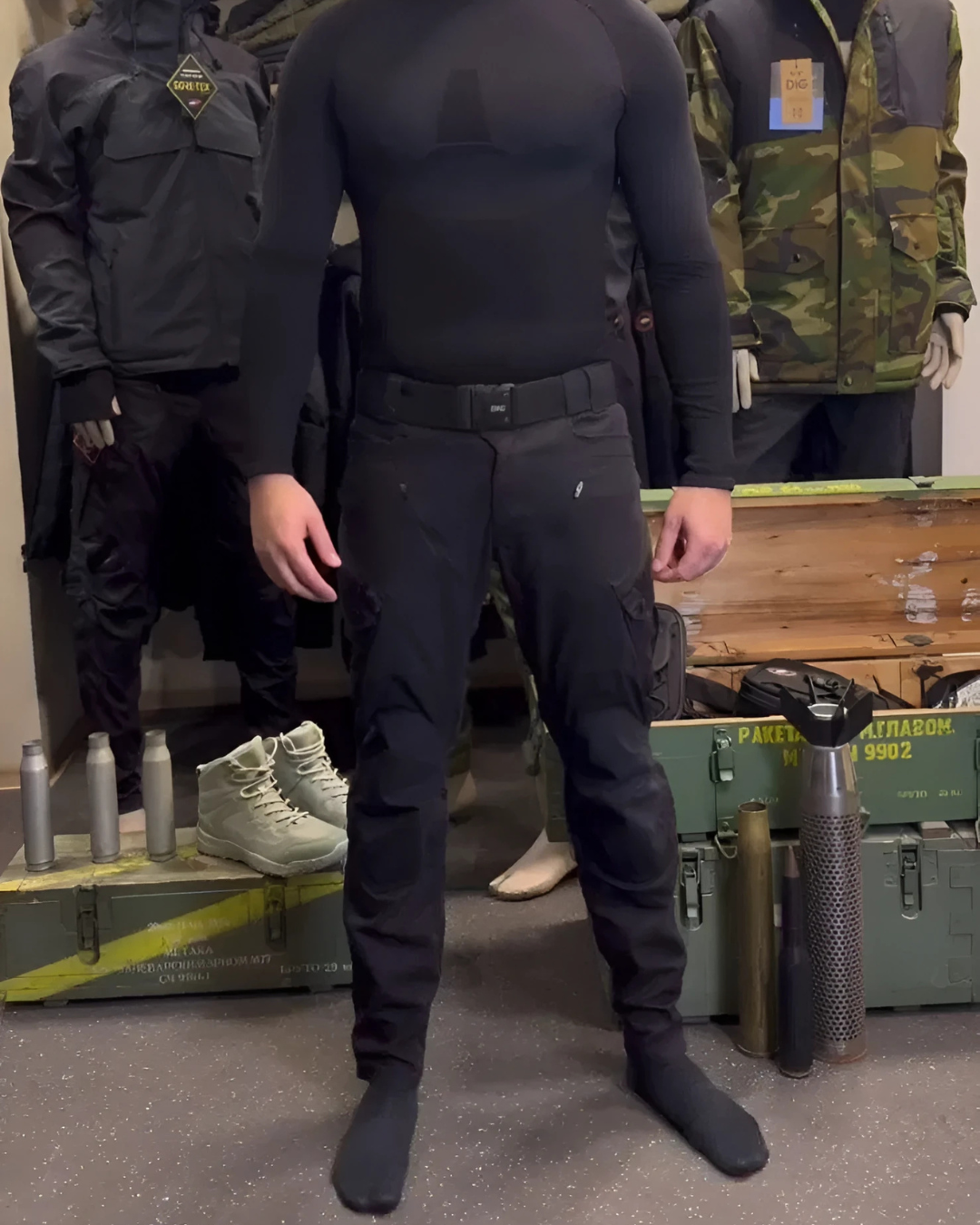 Pantalón Cargo Robusto e Impermeable para Hombre