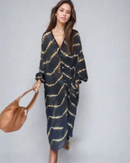 Vestido Holgado de Rayas