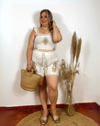 Conjunto Fresco y Cómodo de Lino para Mujer