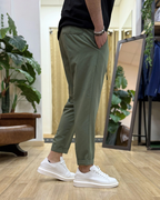 Pantalón Casual Unicolor para Hombre