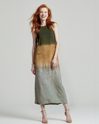 Vestido Largo de Corte Fluido