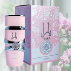 Perfume de Aroma Dulce e Intenso Yara Lattafa Rosa Eau para Mujer 100ml®