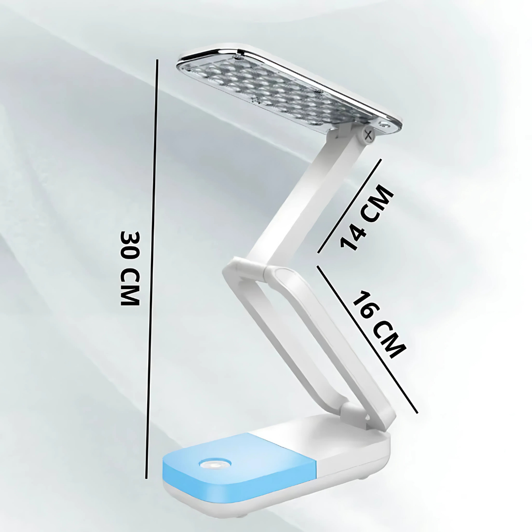 Lámpara LED Plegable con Brazo Ajustable y Luz de Alta Intensidad®