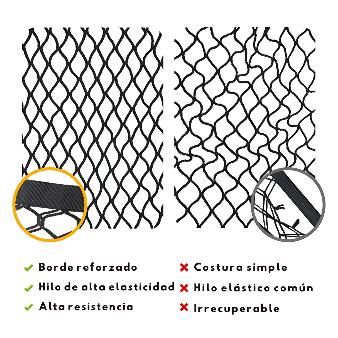 Red Elástica para Maletero la Sujeción Robusta y Segura para tu Carga