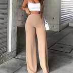 Pantalones Palazzo Gia Atemporal Realza Curvas®