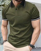 Polo Clásico con Tejido Suave para Hombre