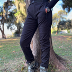 Pantalones térmicos impermeables de tejido flexible unisex