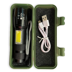 Linterna Táctica de Alta Potencia con Luz LED (OFERTA 2X1)