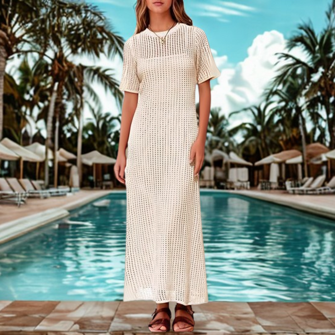 Vestido de Dos Piezas con Mangas