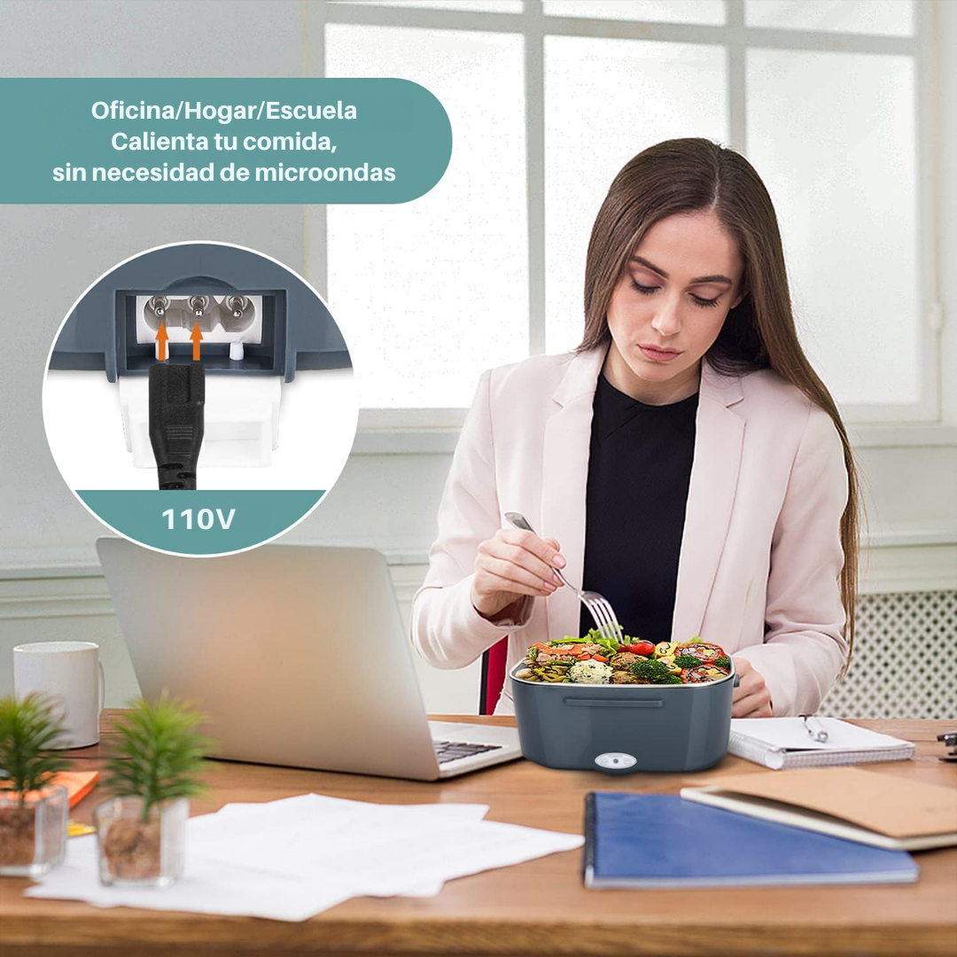 Lonchera Eléctrica Portátil Calienta tu Comida en Cualquier Lugar
