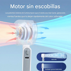 Ventilador turbo portátil de 5 velocidades y batería recargable de 4000 mAh