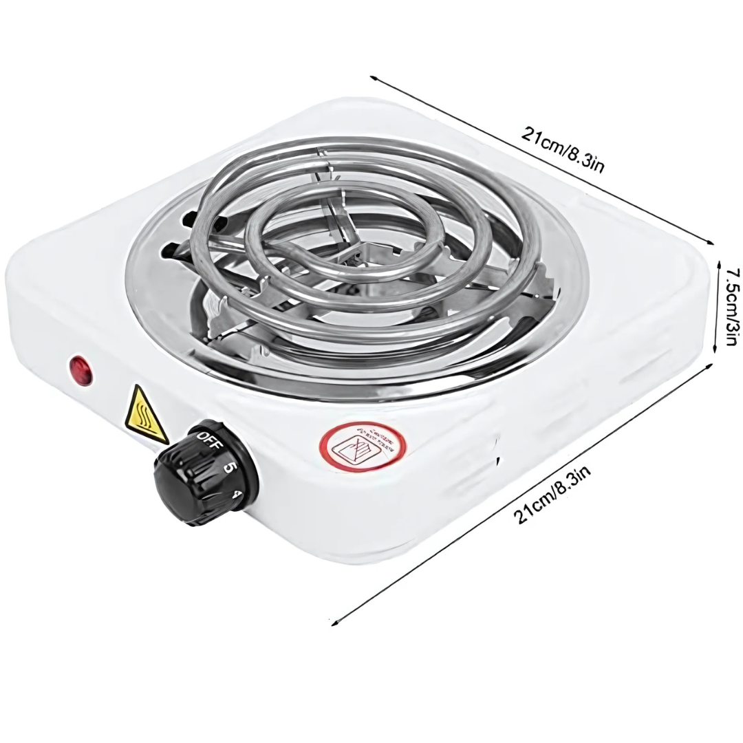 Placa Calefactora Portátil con Control de Temperatura Cocina Práctica y Compacta