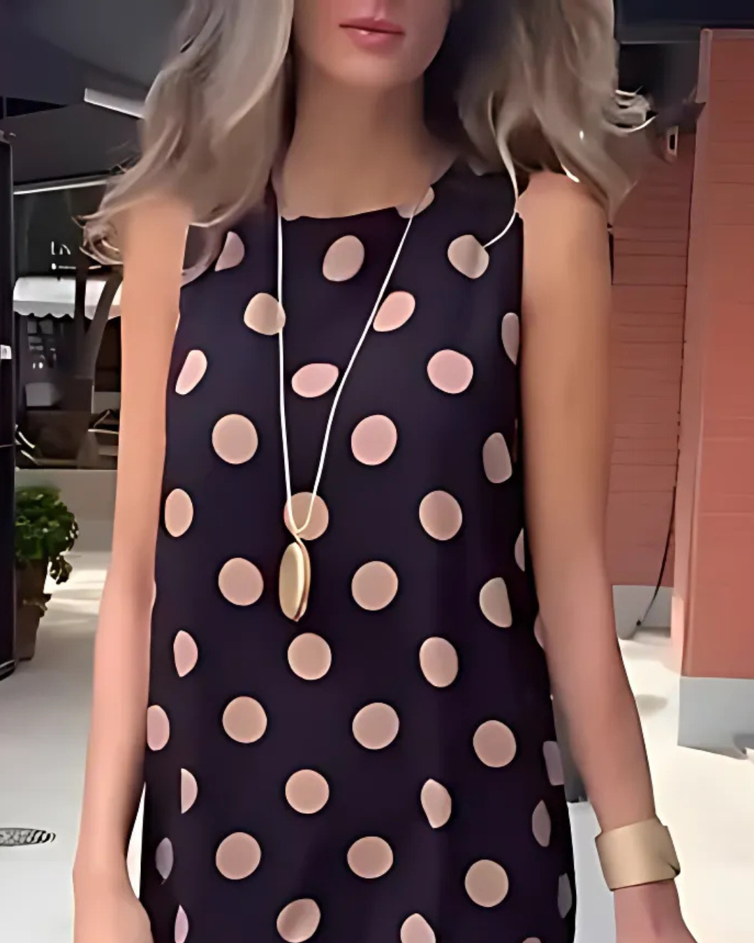 Vestido Holgado de Verano sin Mangas