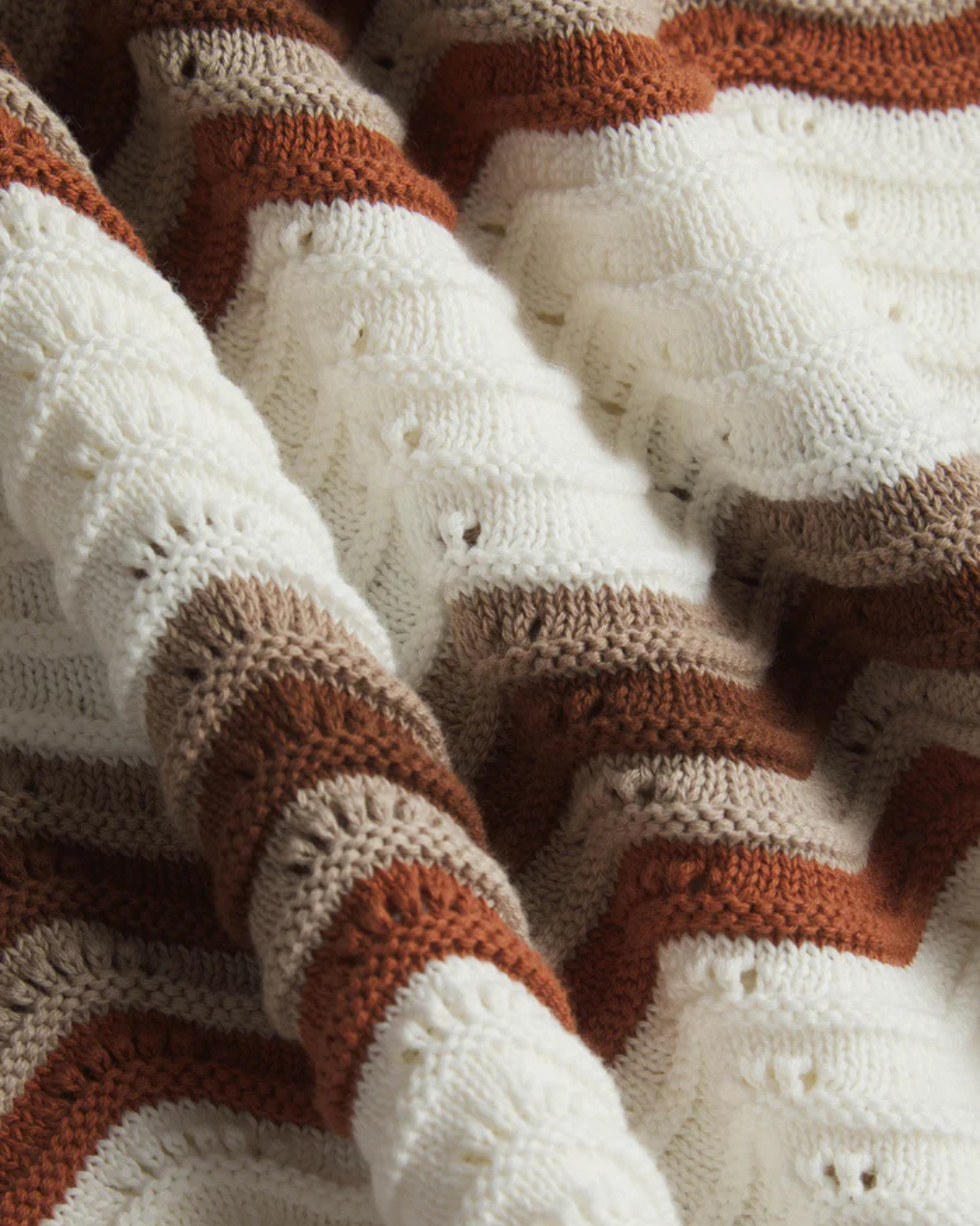 Conjunto de rayas de croché para hombre