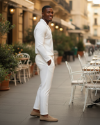 Conjunto de Dos Piezas con Cuello Polo para Hombre