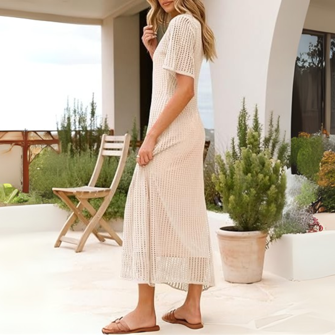 Vestido de Dos Piezas con Mangas