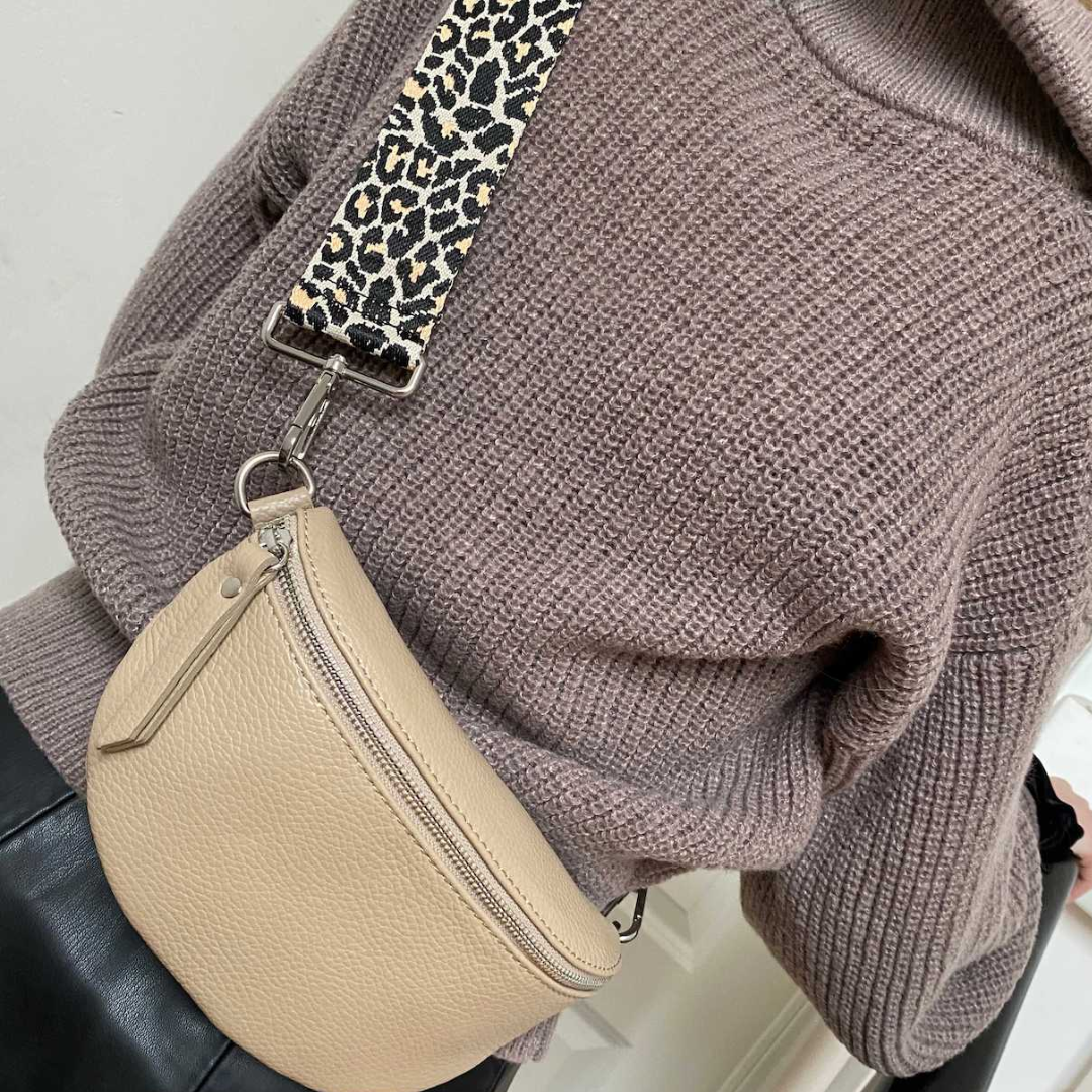 Riñonera Elegante en Cuero para Mujer