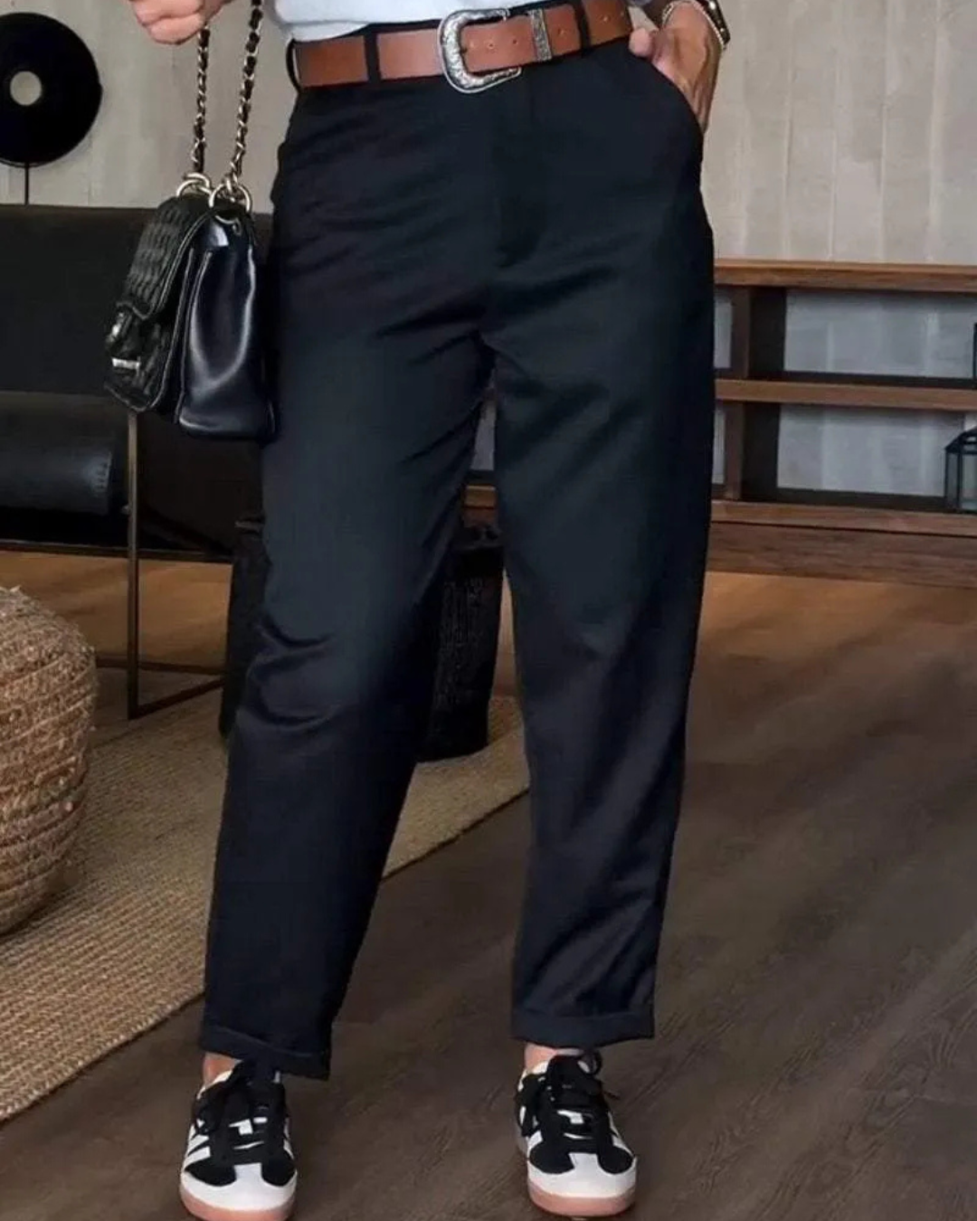 Pantalones de traje informal para mujer®