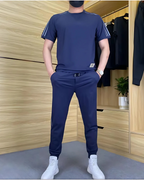 Conjunto de camiseta de manga corta y pantalón muy elástico