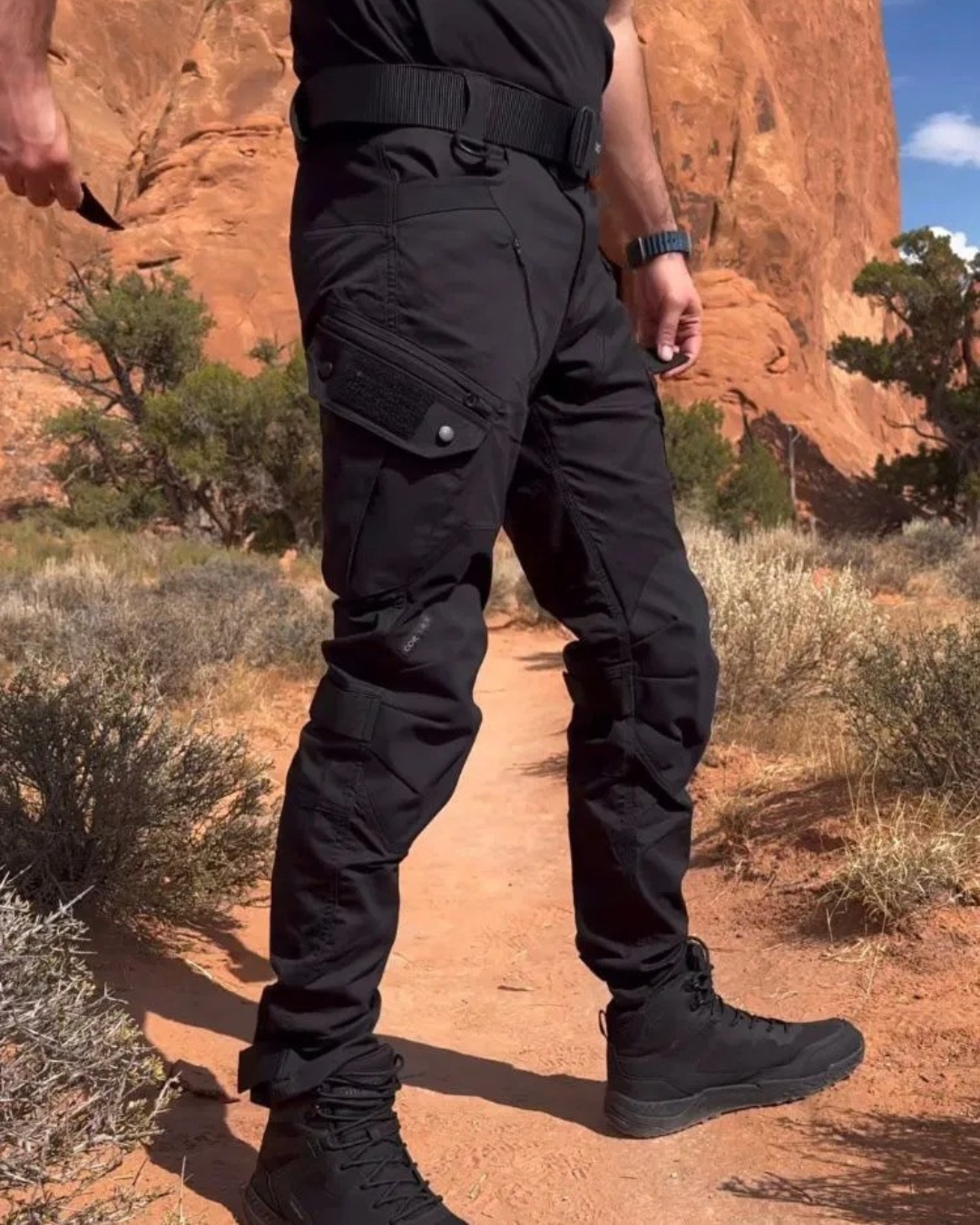 Pantalón Cargo Robusto e Impermeable para Hombre