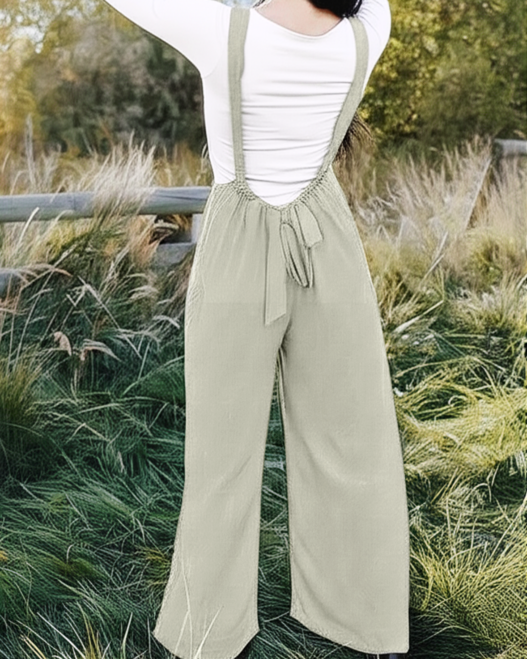 Mono de Lino Holgado y Fresco para Mujer