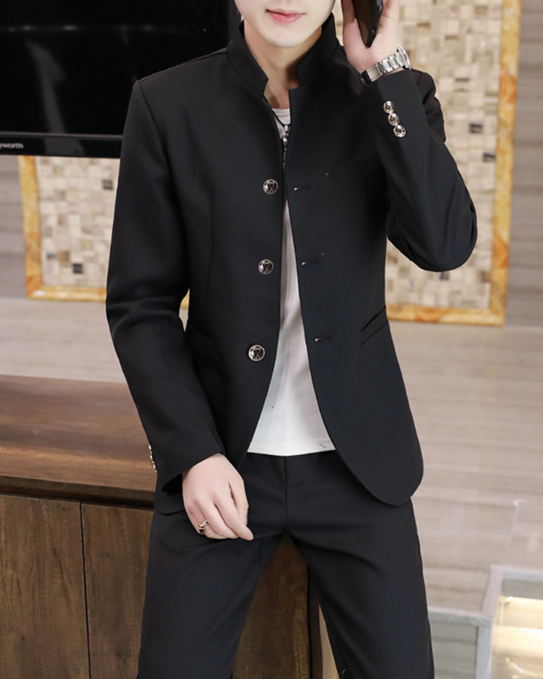 Conjunto de Traje Elegante y Moderno para Hombre