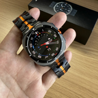 Reloj Deportivo con Correa de Acero Futurista y Funcional®